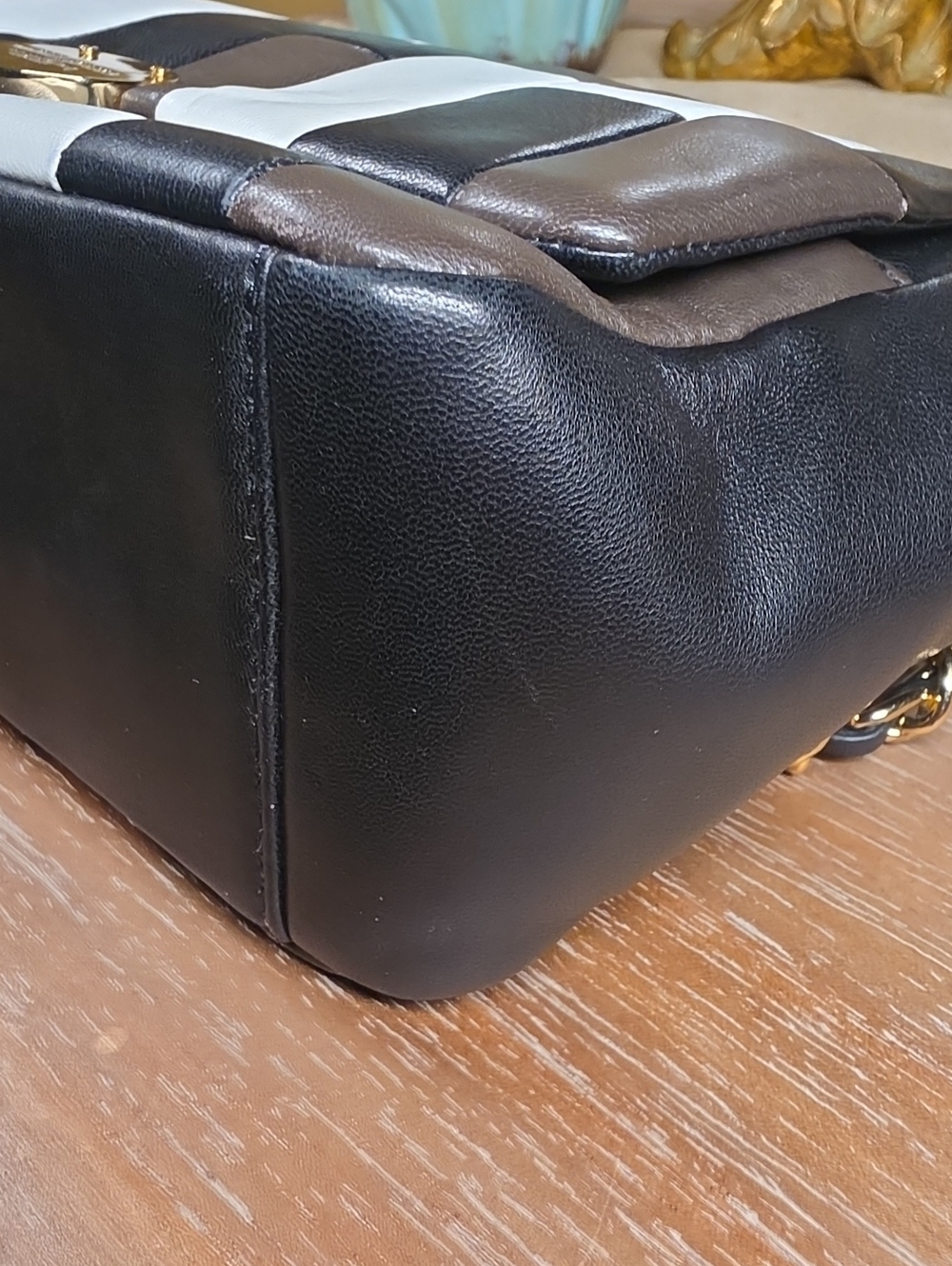 henri bendel Patchwork 712 5th Ave. Collectors Bag w/ Wallet (Retail $826) - Picture 11 of 16
